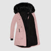 Winterjas met capuchon voor dames - comfortabele bontvoering - Bakkermode.nl
