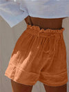Dames linnen shorts - lichte zomeroutfit met relaxte pasvorm