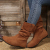 Gezellige enkellaarsjes - stijlvolle dames suède slouchy boots