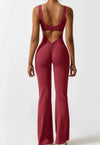 Strakke yoga bodysuit - casual naadloos met open details dameskleding - Bakkermode.nl