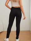 Zwarte skinny jeans - high-waisted dames denim broek