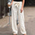 Dames wijde pijpen broek - luchtige linnen stijl voor everyday chic