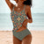Dames zwemkleding - elegante patterned badpak