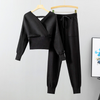 2-delige cross-body set - stijlvolle dames loungewear set - Bakkermode.nl