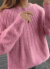 Geknitte cashmere trui - zachte damespullover