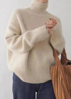 Dames turtleneck trui - zachte breisels voor casual uitjes