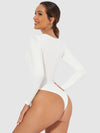 Langsleeve bodysuit - verfijnde dames leotard