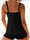 2-delige dames tankini set met bloemenprint - trendy strandmode voor de zomer