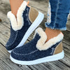 Warme bontgevoerde snowboots dames - instap winterlaarzen - Bakkermode.nl