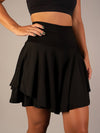 Dames a-lijn rok met geïntegreerde shorts - ademend activewear voor casual en sportieve activiteiten