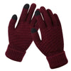 Touchscreen gebreide handschoenen - dames winterhandschoenen voor smartphonegebruik - Bakkermode.nl