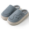 Warme pantoffels - dames huis slippers met schattig dierenmotief en zachte voering - Bakkermode.nl