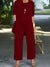 3-delige dames lounge set sportondermode - zachte top, trendy cardigan & wijde broek - ontspannen weekendoutfit