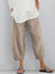 Dames linnen broeken relaxed fit casual draagcomfort - lichtgewicht ademende broeken voor zomerse uitjes