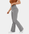Dames casual hoge taille cargo broek met knoopszakken - stijlvol en functioneel voor elke dag