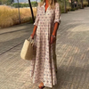 Maxi jurk - elegante dames boho stijl lange jurk