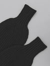 Gebreide cardigan - vrouwelijke chunky knit button-up sweater