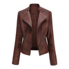 Gewassen leren jas voor dames - trendy en vintage stijl - Bakkermode.nl