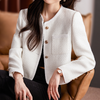 Tweed jasje - stijlvolle cropped blazer voor dames