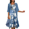 3-delige bloemenjurk set - stijlvolle dameszomeroutfit
