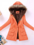 Dames winterjacket met capuchon - warme gewatteerde jas voor vrouwen