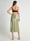 Satijnen midi rok - elegante damesrok