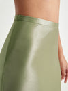 Satijnen midi rok - elegante damesrok