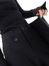 Asymmetrische wijde broek - stijlvolle dames broek op maat