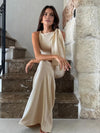 Satin avondjurk - elegante maxi gown voor dames