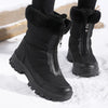 Waterdichte snowboots - geïsoleerde dames winterlaarzen in zwart - Bakkermode.nl
