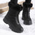 Waterdichte snowboots - geïsoleerde dames winterlaarzen in zwart - Bakkermode.nl