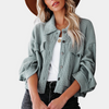 Dames casual jack - gezellige wafelbrei stijl voor luchtige laagjes