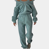 Half zip sweatshirt - gezellige vrouwen loungewear set