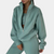 Half zip sweatshirt - gezellige vrouwen loungewear set