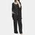 2-delige elegante damesoutfit - stijlvolle top en wijde broek