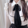 Blouse met ruches - chique lange mouw dames top