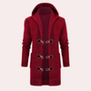 Garen gebreide hoodie cardigan - fashionable lange dames knitwear