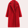 Dames teddyjas - stijlvolle lange oversized damesjas