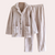 2-delige luxe winterpyjama set - zachte fleece dames loungewear
