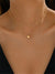 Gouden hart hanger ketting - elegante gelaagde damesjuwelen