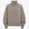 Dames cashmere hooghals trui - luxe breiwerk voor casual en kantooroutfits