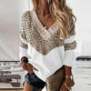 Dames v-hals gebreide trui - elegante en veelzijdige knitwear voor casual en chique gelegenheden