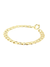 Gouden kettingarmband - elegante damesaccessoire van 14k goudplating