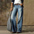Wijde pijpen jeans - trendy hoge taille denim broek voor dames