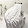 Geplisseerde midi rok - chique hoge taille damesrok