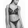 2-delig lingerie set - verfijnde bloemen dames bralette en broekje - Bakkermode.nl