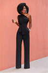 Jumpsuit - stijlvolle one-shoulder damesoutfit