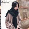 Cashmere-gevoel sjaal - luxueuze dames winterwrap - Bakkermode.nl