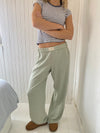 2-delige lounge set - dames crop top en broek