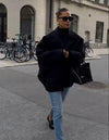 Oversized wollen jas - stijlvolle winterouterwear voor dames